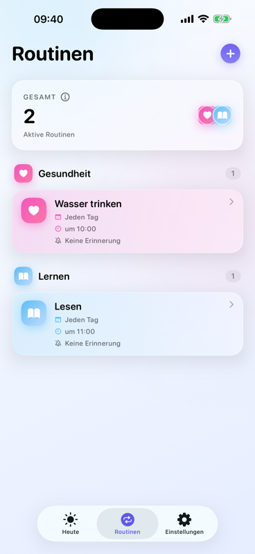 Kerf-Routinenansicht